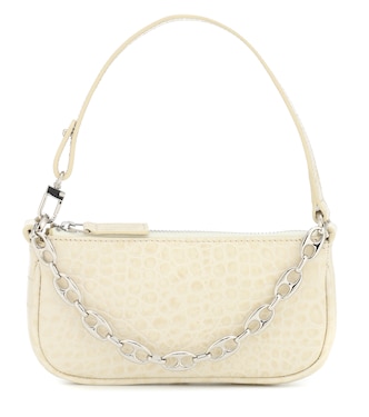 Sac Rachel Mini en cuir embossé | By Far