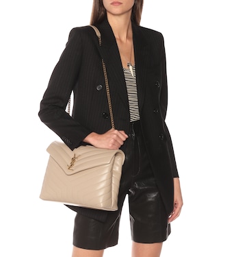 Loulou Medium leather shoulder bag | Saint Laurent
