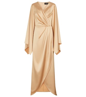 Robe aus Satin | Rasario