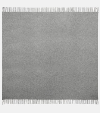Unito fringed cashmere blanket | Loro Piana