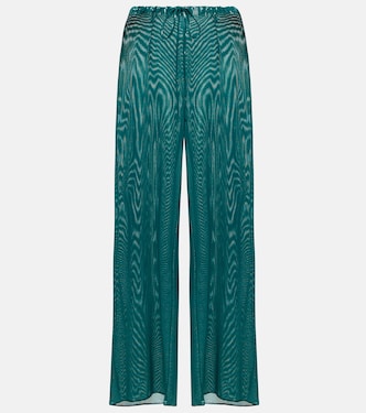 Pantalones anchos de lamé | Oséree