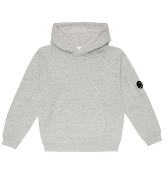 Sudadera con capucha de algodón con logo | C.P. Company Kids