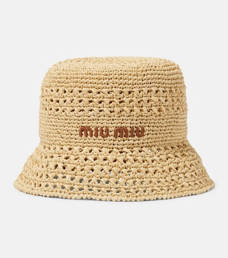 Hut aus Häkelstrick | Miu Miu