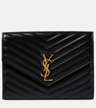Clutch Cassandre aus Matelassé-Leder | Saint Laurent