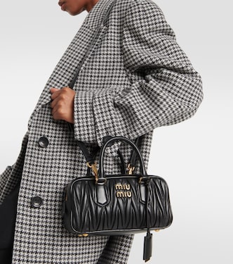 Sac Arcadie en cuir matelassé | Miu Miu