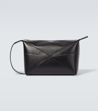 Kosmetiketui Puzzle Fold aus Leder | Loewe
