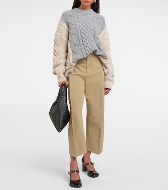 Gerade Hose aus Baumwoll-Twill | Bottega Veneta