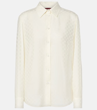 Bluse GG aus Seide | Gucci