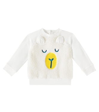 Baby - Felpa in shearling sintetico | Stella McCartney Kids