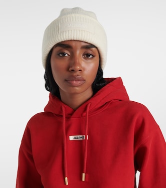 Le Bonnet alpaca and wool-blend beanie | Jacquemus