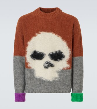 Pull Mohair Skull en intarsia | ERL