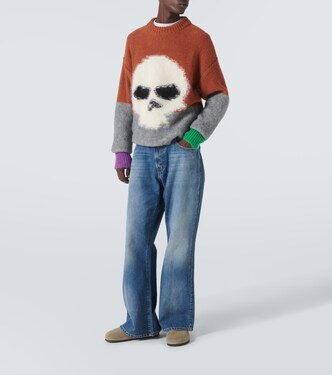 Jersey Mohair Skull en intarsia | ERL