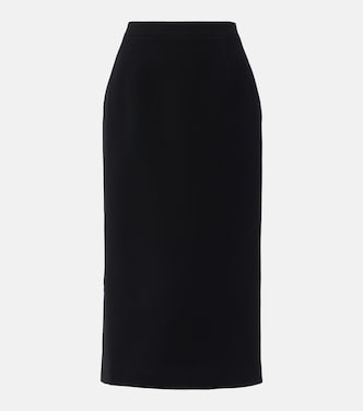 Falda midi de lana | Alessandra Rich