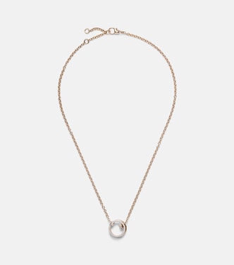 Collana Pomellato Together in oro rosa 18kt con diamanti | Pomellato