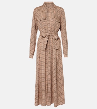 Abito chemisier in misto cotone e lana | Polo Ralph Lauren