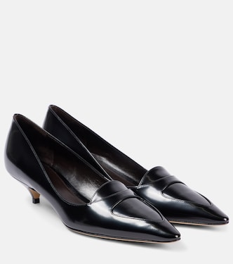 Viv leather loafer pumps | The Row