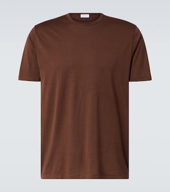 T-Shirt aus Baumwoll-Jersey | Sunspel