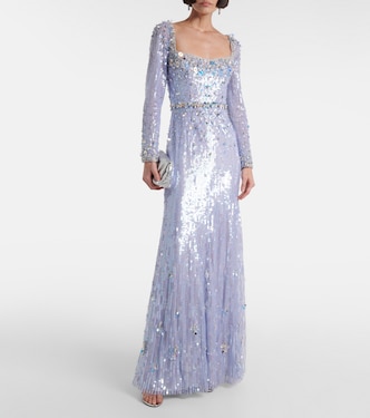 Kestra sequined gown | Jenny Packham