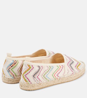 Elle Zig Zag raschel espadrilles | Missoni