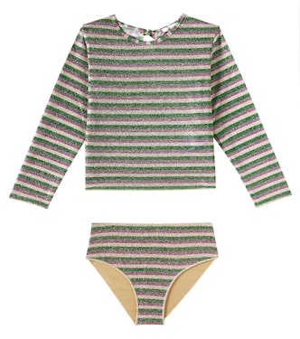 Lolita rashguard top and bikini bottoms set | Oséree Kids