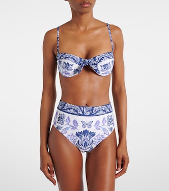 Top bikini con stampa floreale | Farm Rio