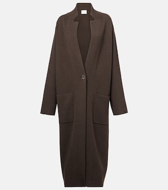 Amie single-breasted cashmere coat | Lisa Yang
