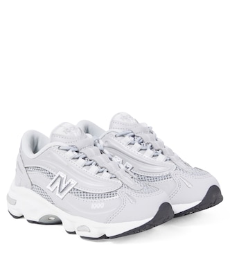 1000 Kids faux leather-trimmed sneakers | New Balance Kids