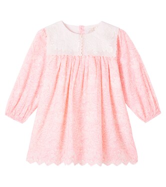 Kleid Arinola aus Baumwolle mit Spitze | Louise Misha