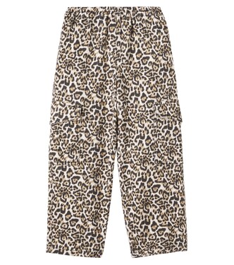 Nelia leopard-print straight pants | The New Society