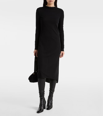 Draped jersey midi dress | Toteme