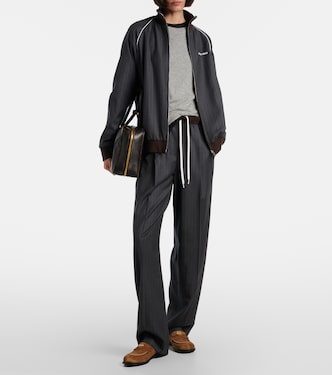 Longsleeve aus Baumwoll-Jersey | Miu Miu