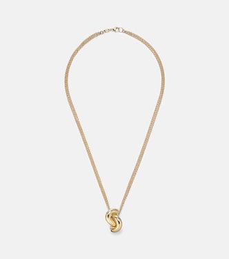 Legacy Knot Big 18kt gold necklace | Engelbert
