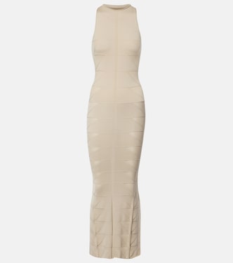 Robe longue Motivo en laine vierge | Rick Owens