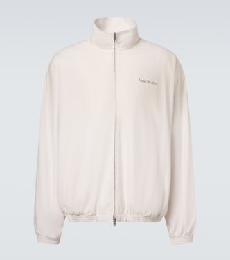 Logo cotton poplin bomber jacket | Acne Studios