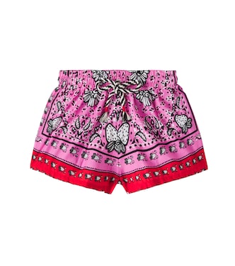 Morango Bandana cotton shorts | Fábula