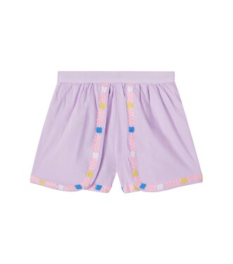 Bestickte Shorts Asya aus Baumwolle | Louise Misha