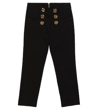 Cotton-blend pants | Balmain Kids