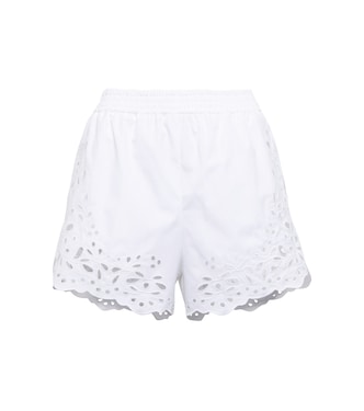 Shorts in cotone sangallo | Chloé