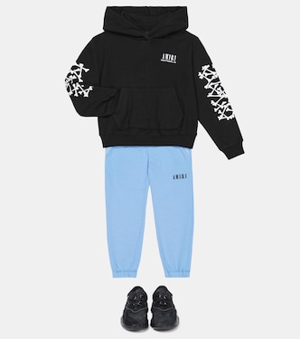 Felpa Bones in cotone con cappuccio | Amiri Kids