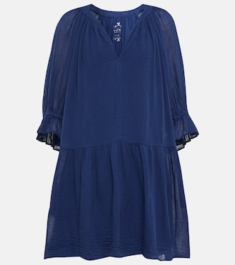 Cotton minidress | Velvet