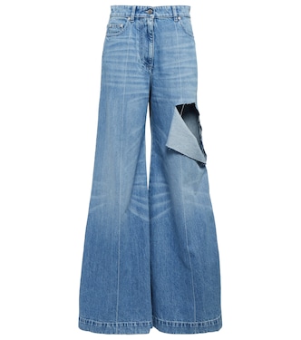 High-Rise Wide-Leg Jeans | Peter Do