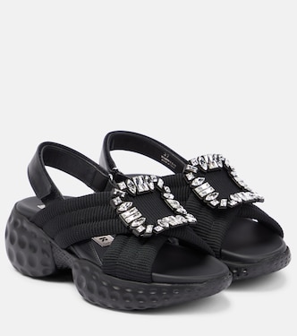 صندل مع تزيين Viv' Run | Roger Vivier