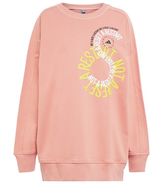 Sudadera de algodón estampada | Adidas by Stella McCartney