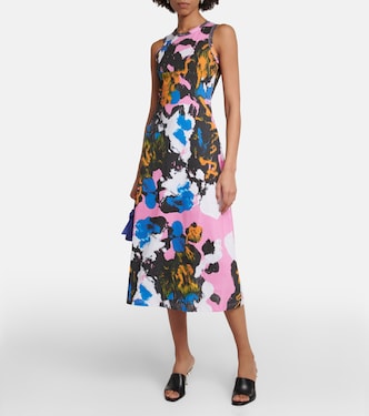 Mindscape Camouflage cotton jersey midi dress | Christopher Kane