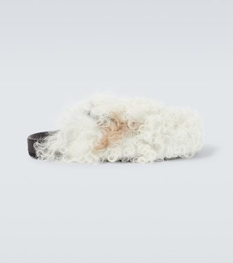 Slippers Journey in shearling | Alanui