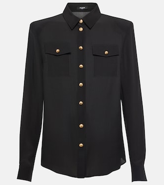 Crêpe de chine shirt | Balmain