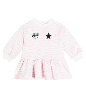 Bebé - x Chiara Ferragni vestido de algodón estampado | Monnalisa
