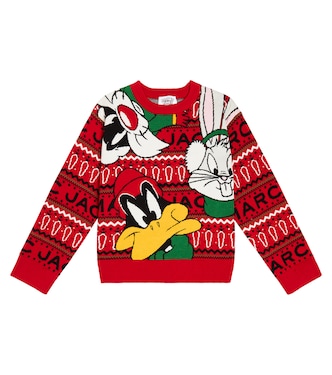 x Looney Tunes jersey en intarsia | Marc Jacobs Kids