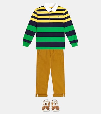 Polo de algodón a rayas | Polo Ralph Lauren Kids