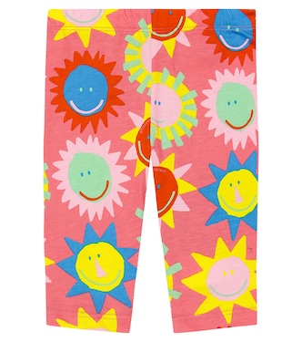Baby - Leggings in cotone con stampa | Stella McCartney Kids